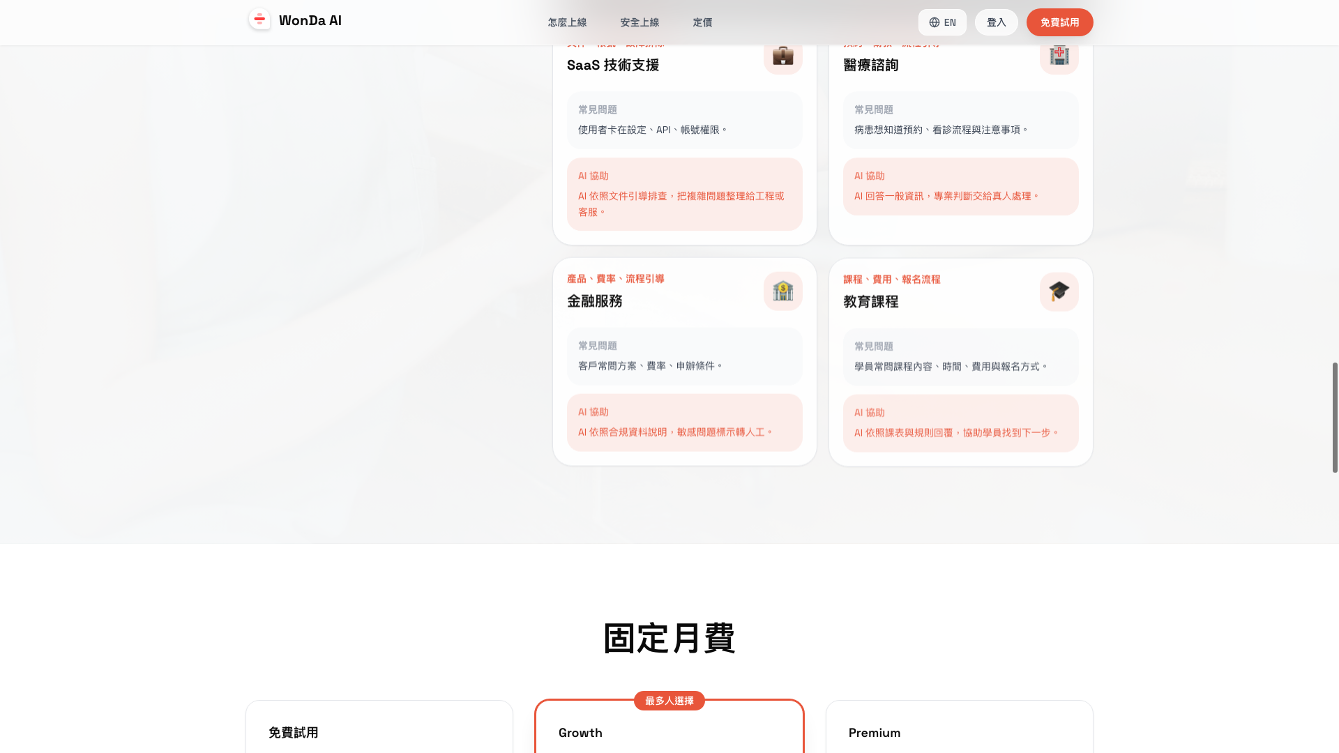 WonDa AI 智慧客服平台 gallery